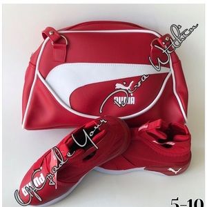 Womans Puma Sneaker 2pc Set